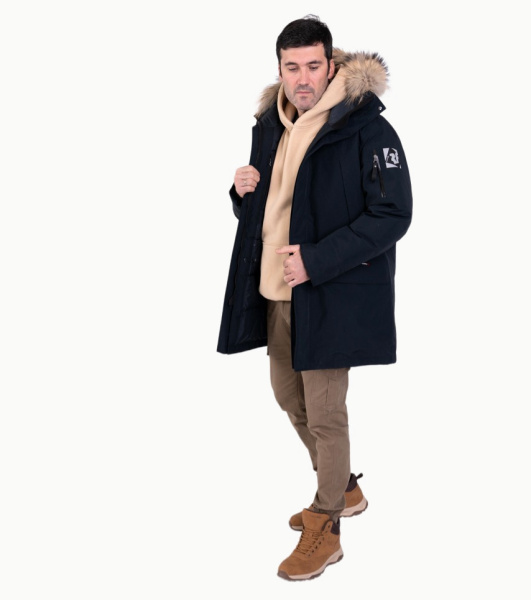 Пуховик RedFox Kodiak V GTX (Мужской; XXL; Черный)
